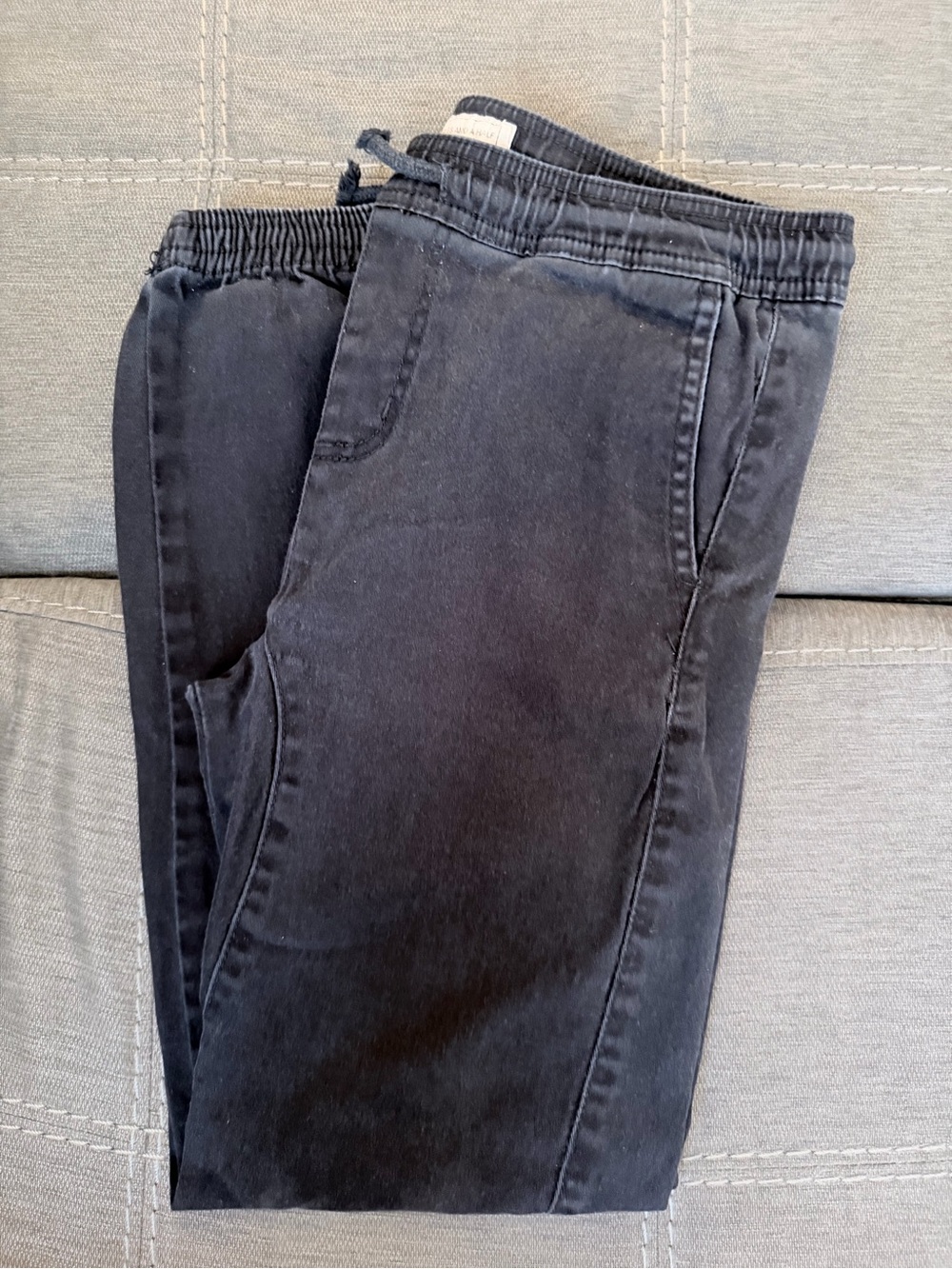 Everyday Kids Black Jogger Sweatpants with Elastic Waist
